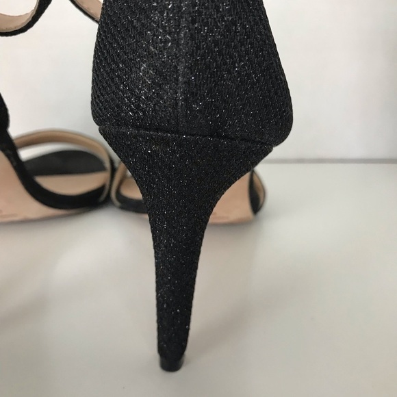 Vince Camuto Court Black Ankle Strap Sandals - Picture 10 of 14